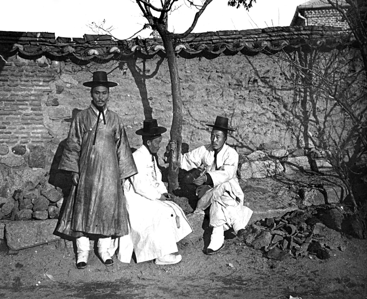 Korejští muži, 1900 od Unbekannt