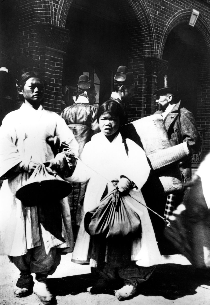 Korejci, Korea, 1900 od Unbekannt