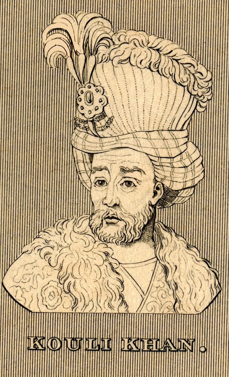 Kauli Khan, 1688-1747, 1830. od Unbekannt