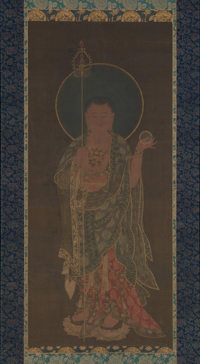Kshitigarbha, první polovina 14. století. od Unbekannt