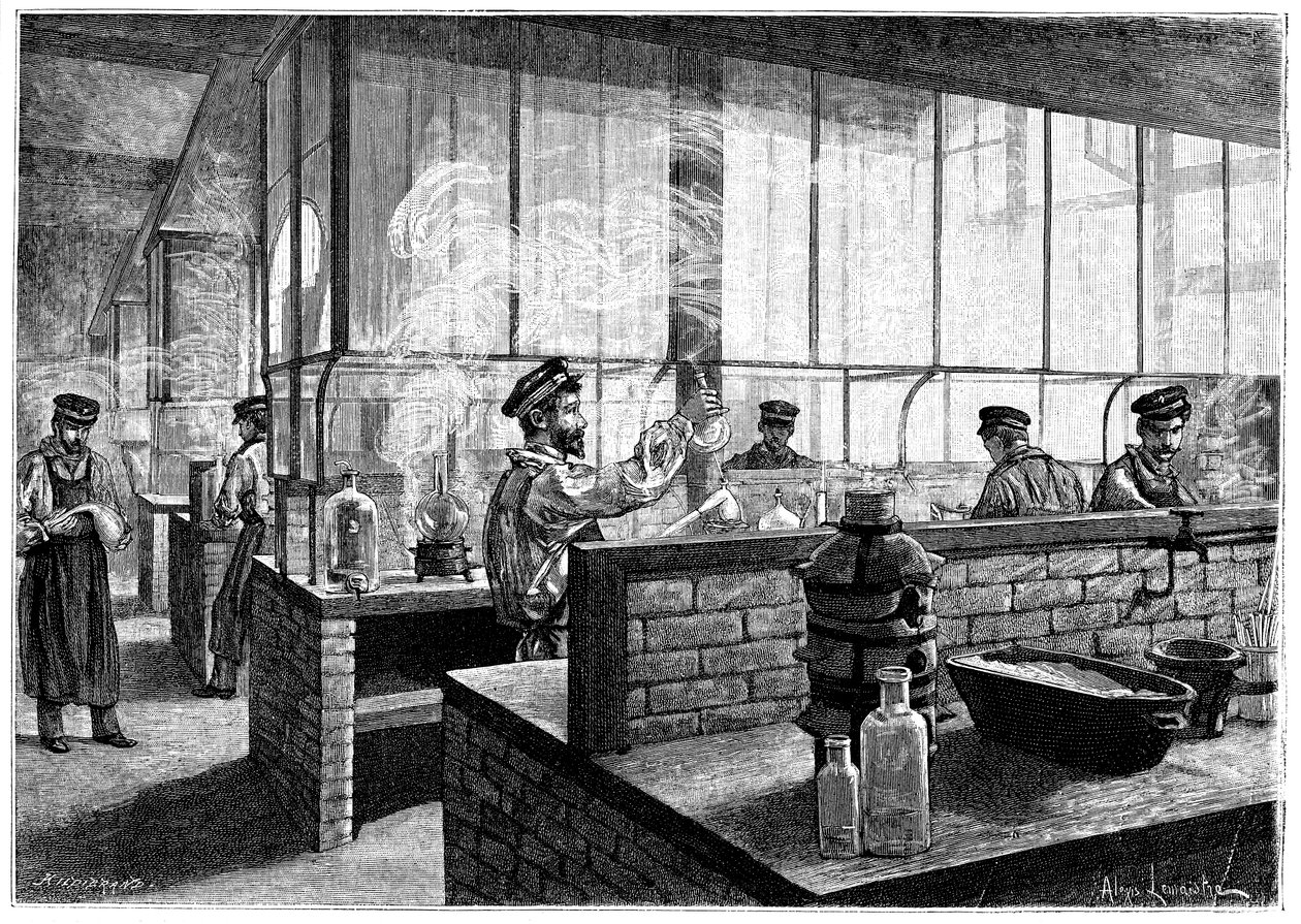 Central School of Arts and Manufactures, Paříž, 1887 od Unbekannt