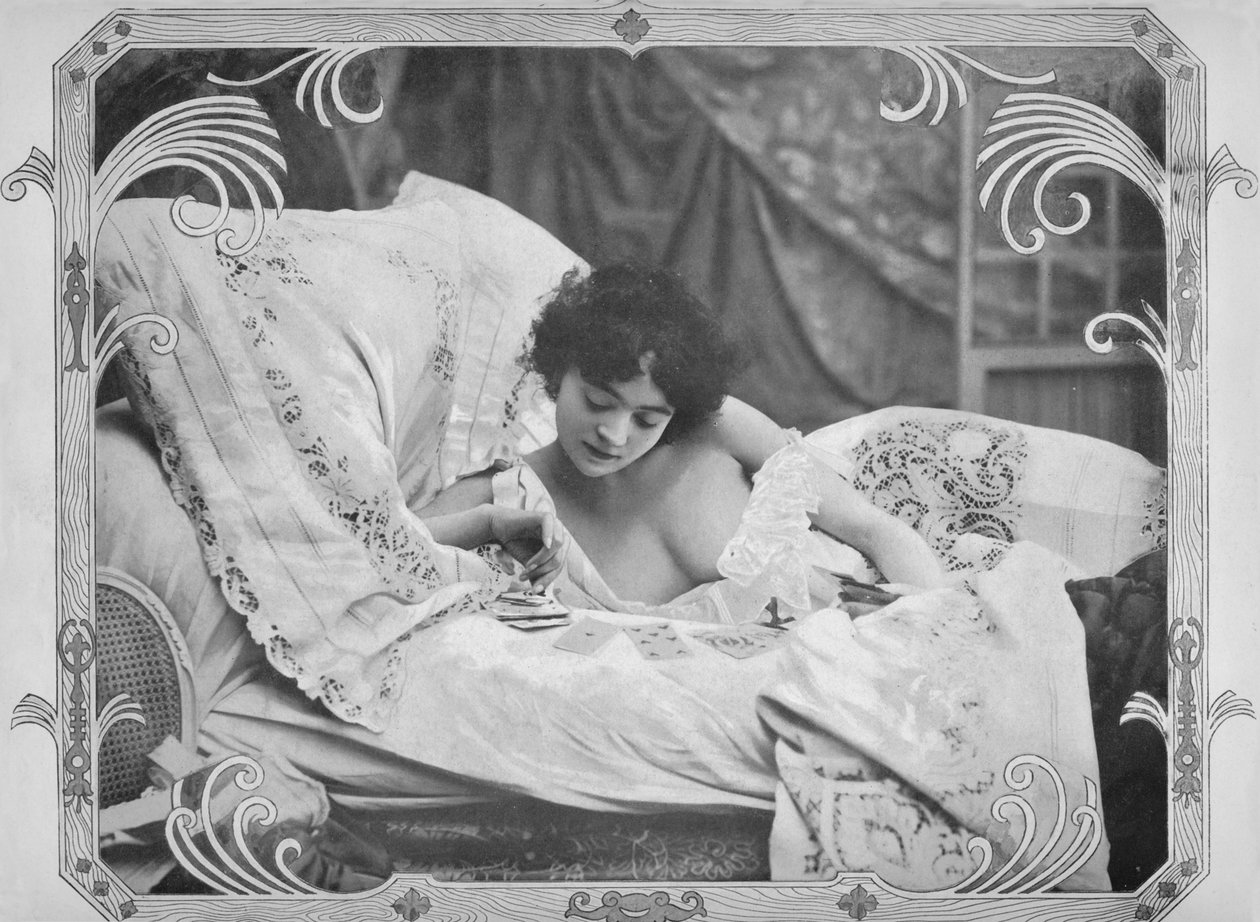 Příznivá karta, 1900 od Unbekannt