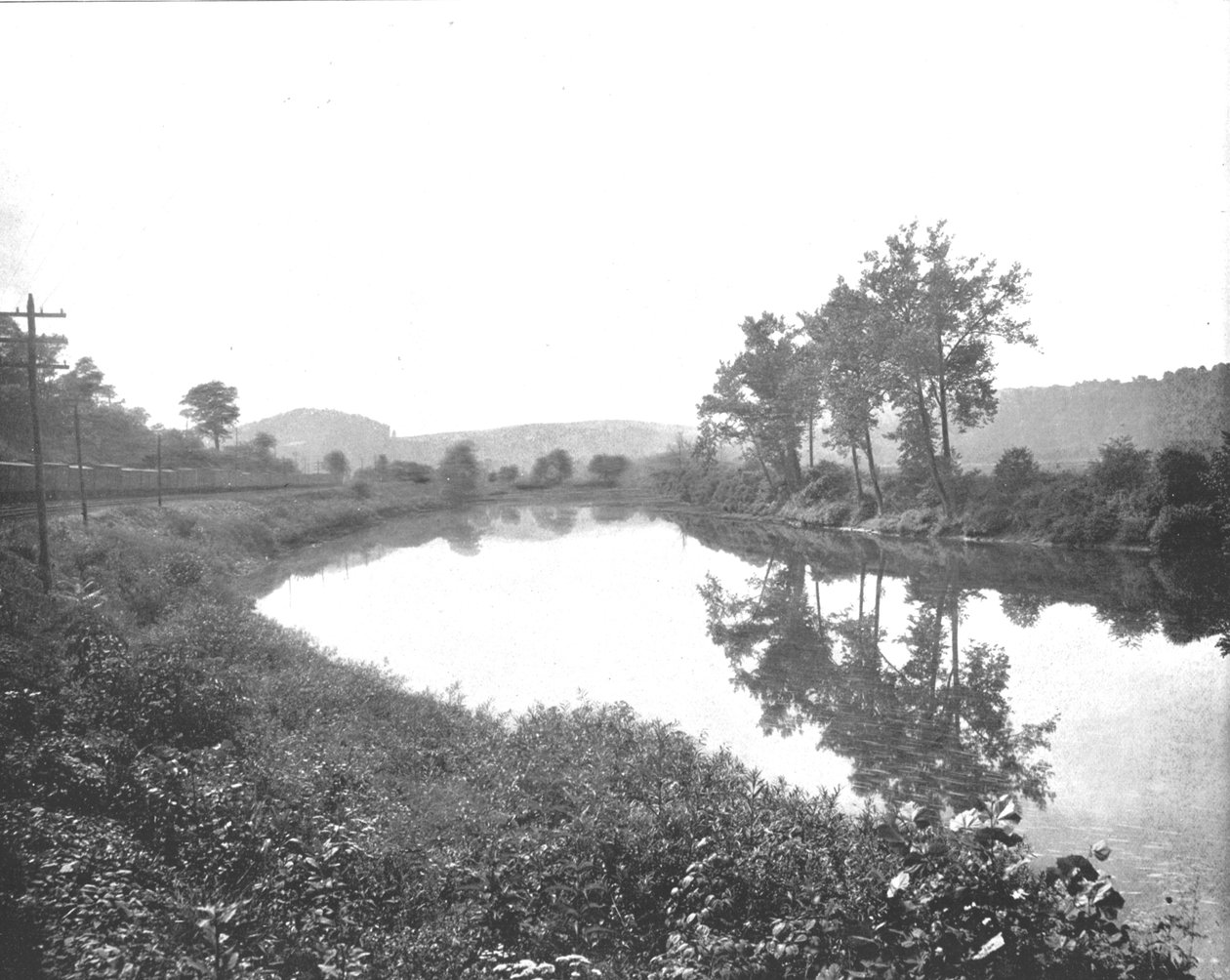 La Colle při pohledu na západ, Pennsylvania Railroad, USA, c1900. od Unbekannt