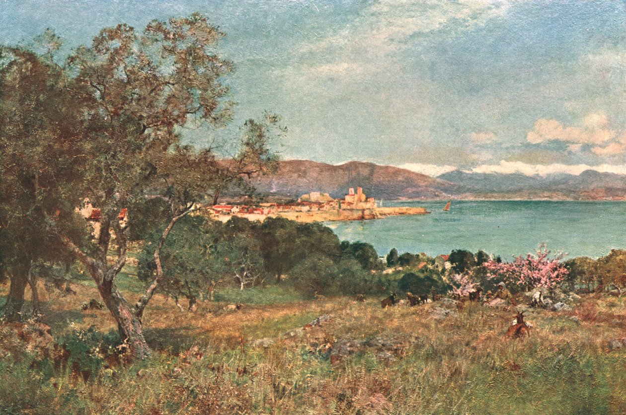Azurové pobřeží, 1899, c1902. od Unbekannt