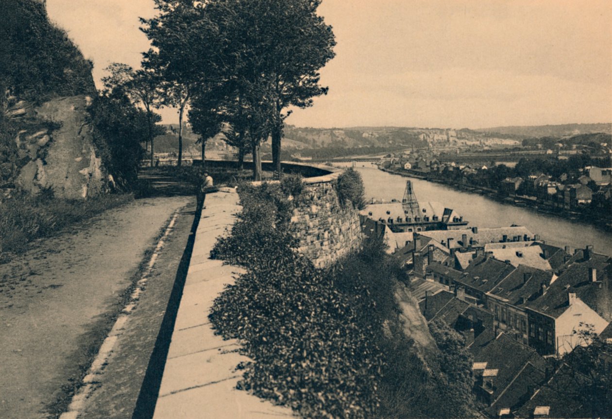Meuse viděná z Citadely, c1900 od Unbekannt