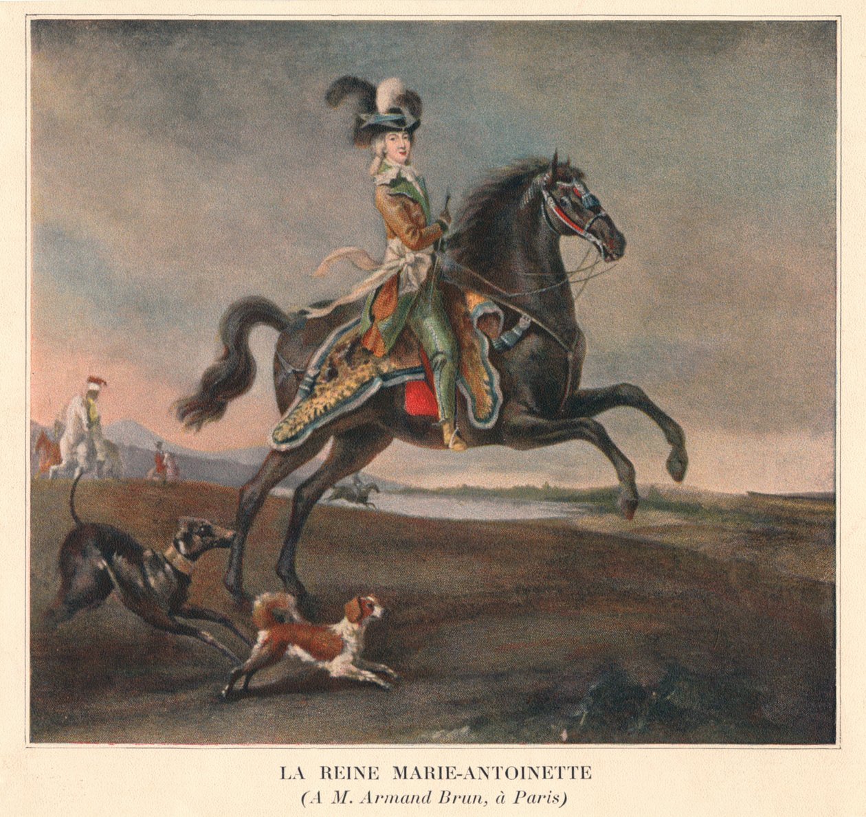 La Reine Marie-Antoinette, 1783. od Unbekannt