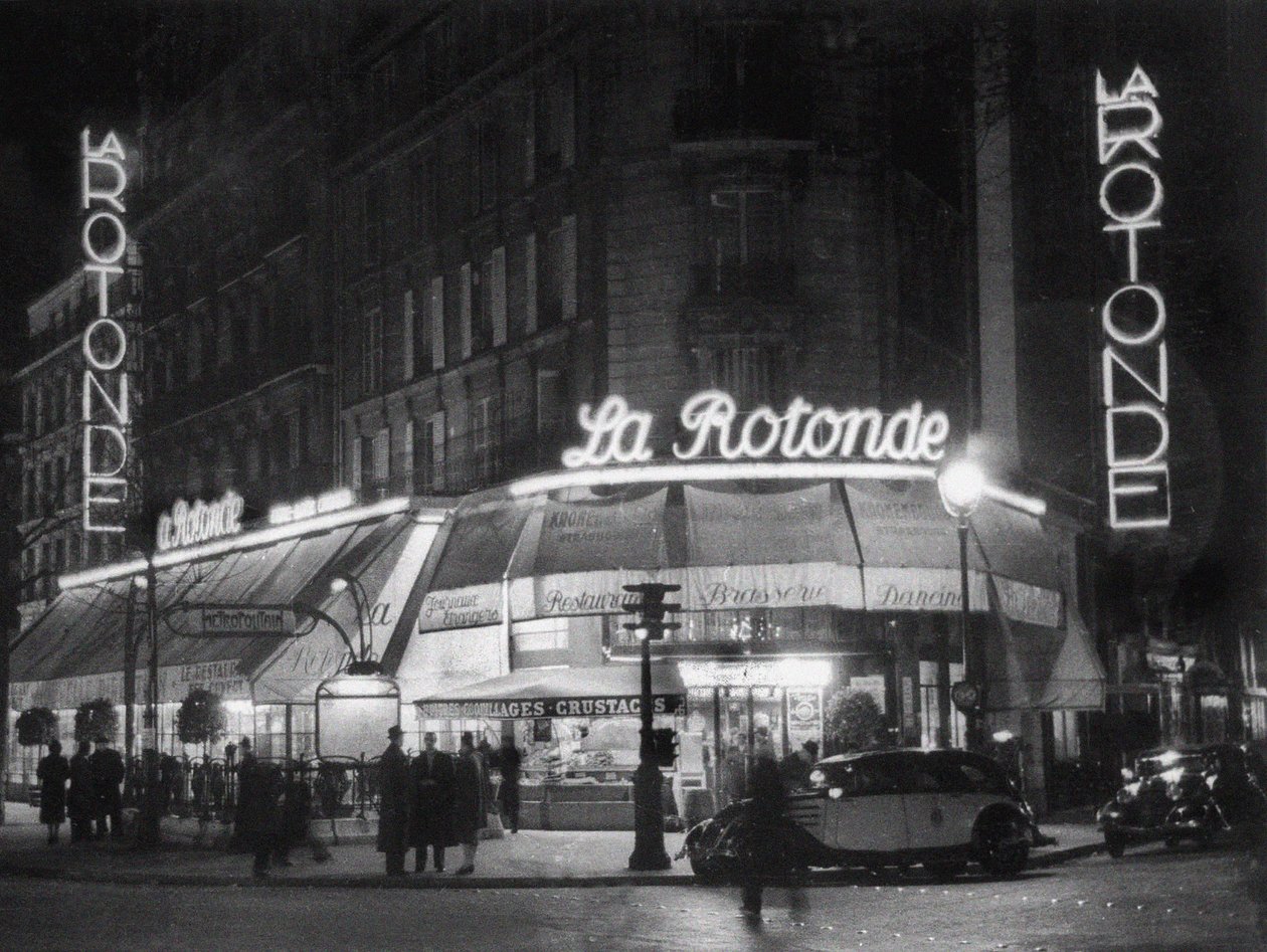 Rotunda, Boulevard du Montparnasse, 1939. od Unbekannt
