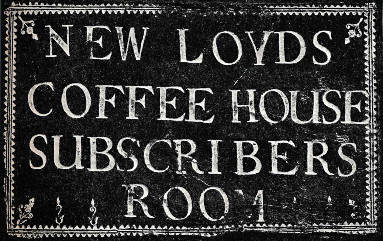Label of Arrival and Loss Book, 1774, 1928 od Unbekannt