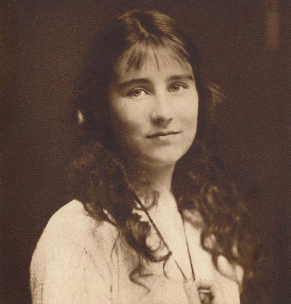 Lady Elizabeth Bowes-Lyon jako mladá dívka, c1917, 1937 od Unbekannt