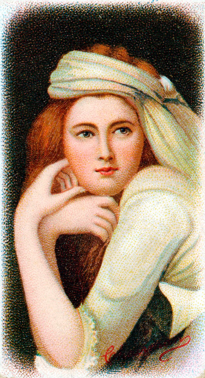 Lady Emma Hamilton c1765-1851, milenka Horatio Nelson od Unbekannt