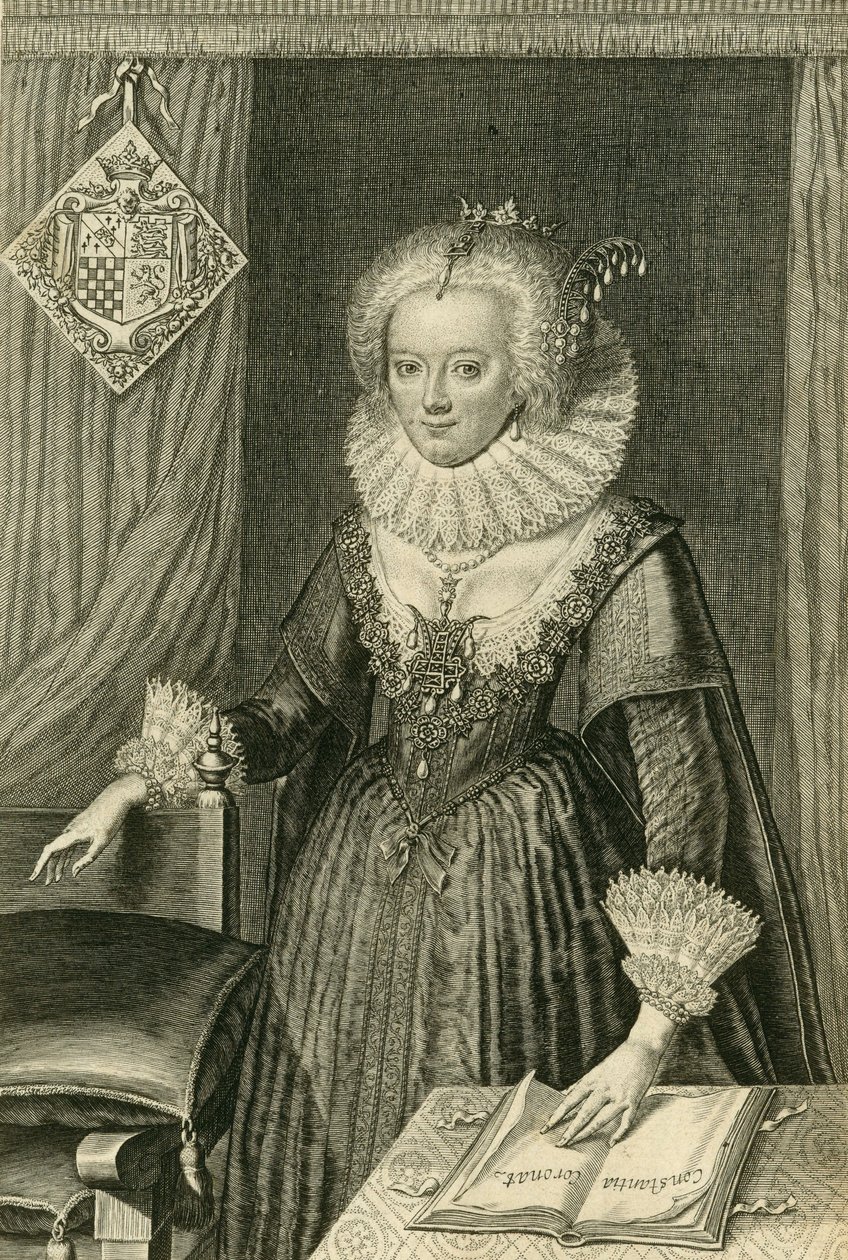 Lady Frances Stewart, vévodkyně z Richmondu a Lennoxu 1647-1702, asi 1663. od Unbekannt
