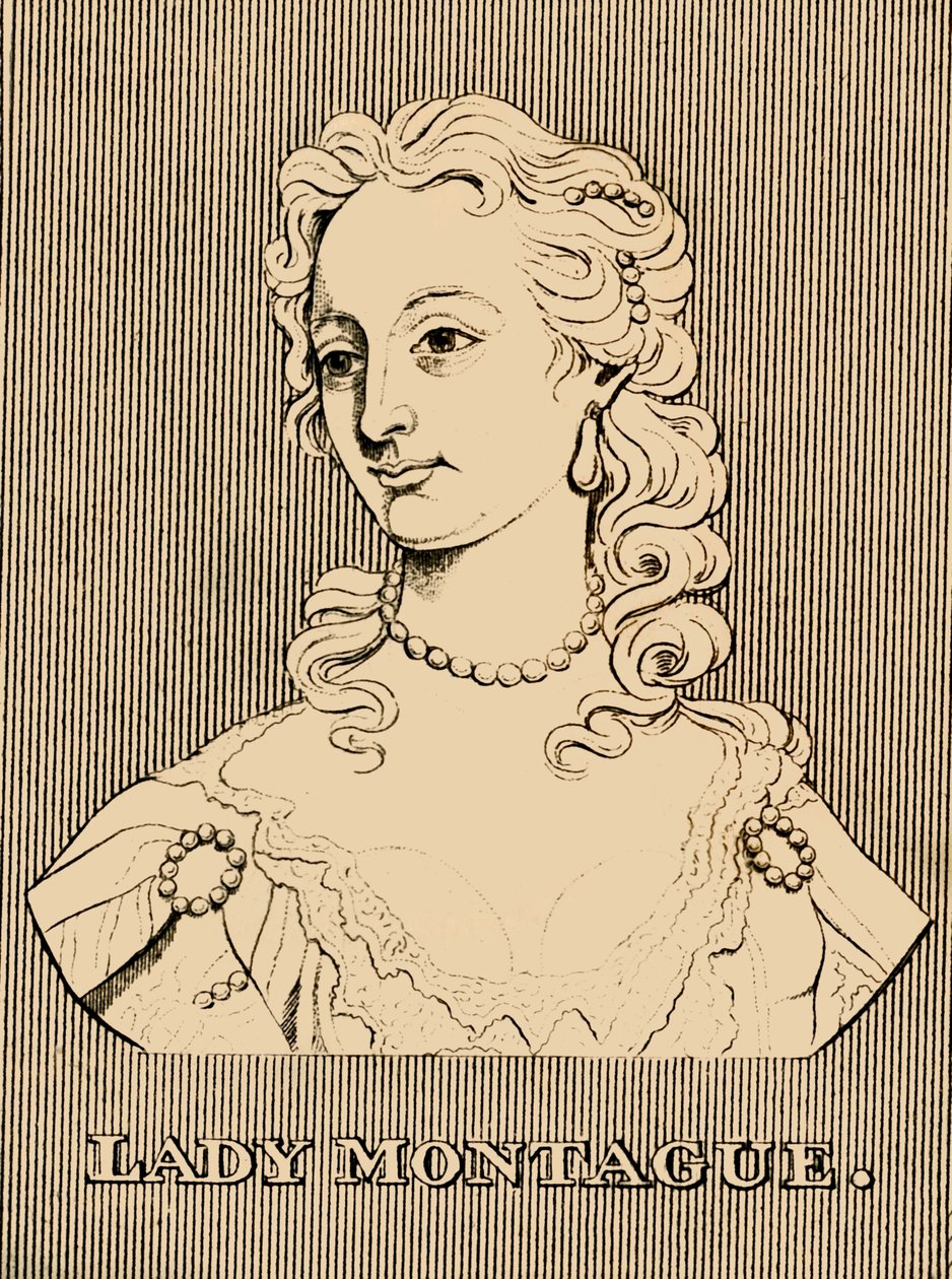 Lady Montague, 1689-1762, 1830. od Unbekannt