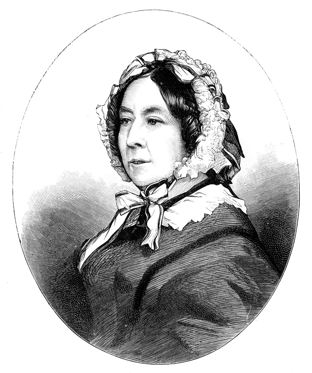 Lady Palmerston 1787-1869, manželka lorda Palmerston od Unbekannt