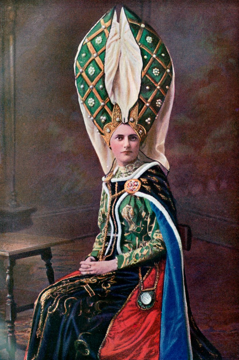 Dámská čelenka, 1450-1470, 1910 od Unbekannt