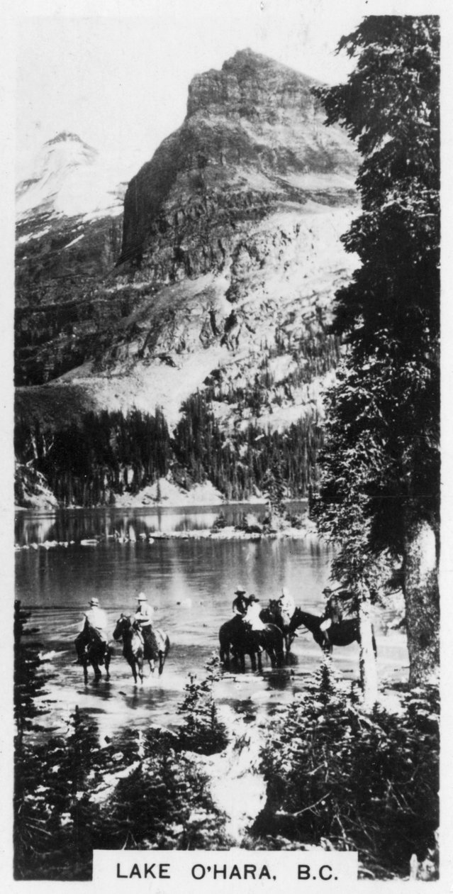 Jezero OHara, Britská Kolumbie, Kanada, 20. léta 20. století od Unbekannt