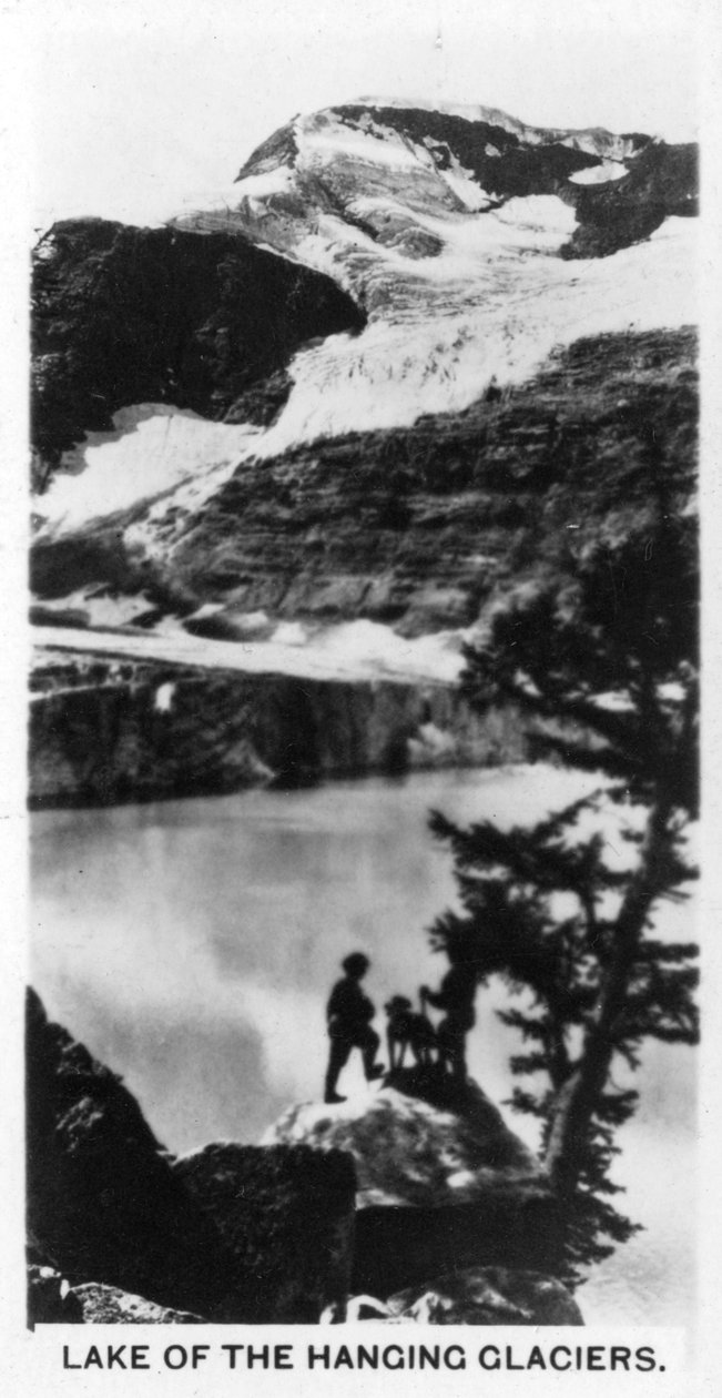 Lake of the Hanging Glaciers, Kanada, c1920 od Unbekannt