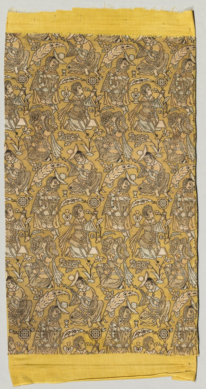 Lampy s tanečníky a hudebníky, 1600-1650. od Unbekannt
