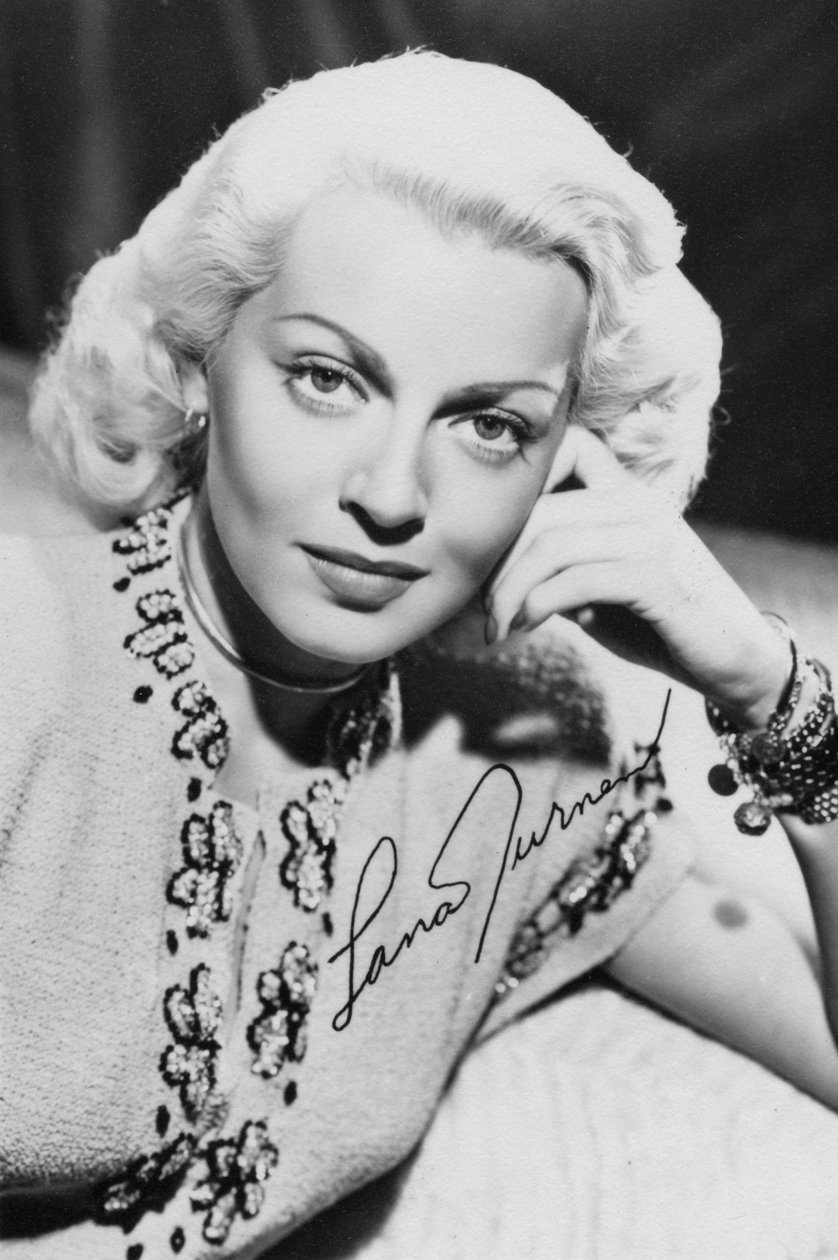 Lana Turner 1921-1995, americká herečka, c1940 od Unbekannt