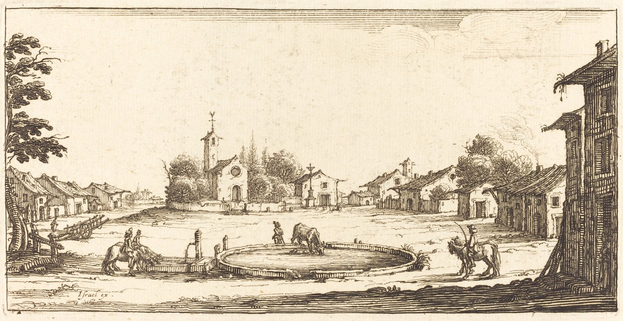 Krajina, v roce 1635 nebo později. od Unbekannt
