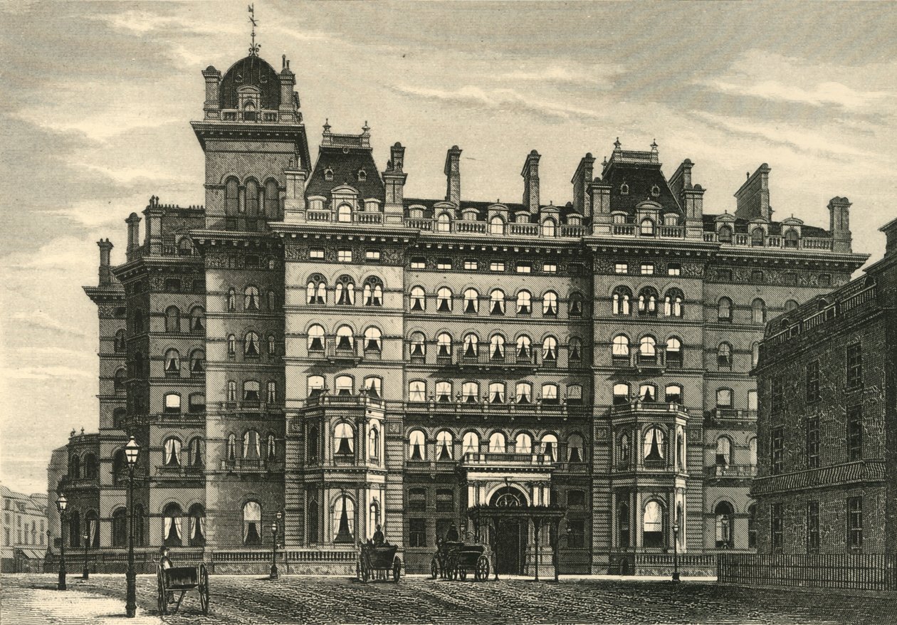Langham Hotel, c1876. od Unbekannt