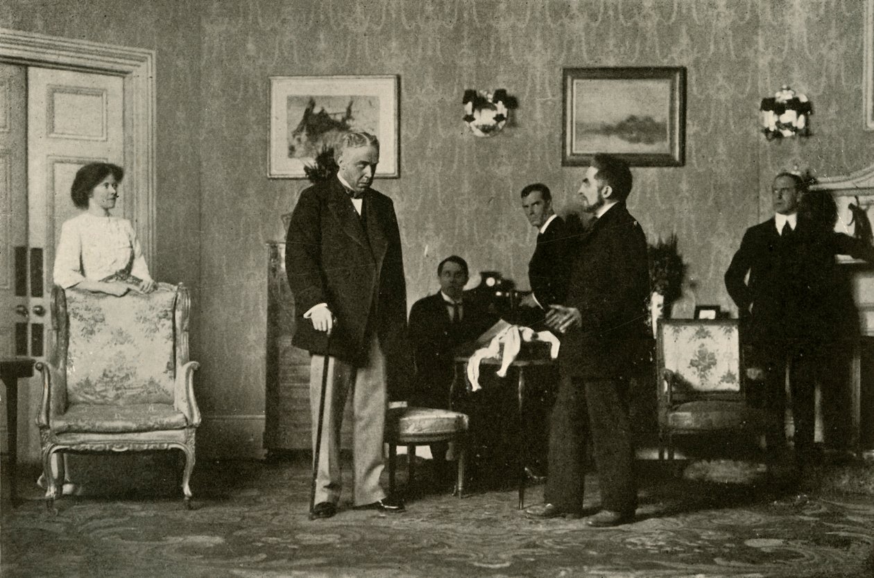 Poslední scéna sporu, 1909, 1928. od Unbekannt
