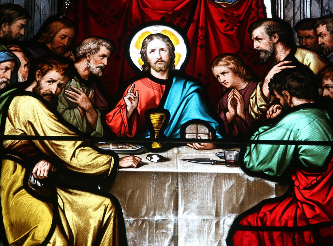 Poslední večeře Saint Pol de Leon (Saint-Pol-de-Leon) Francie od Unbekannt