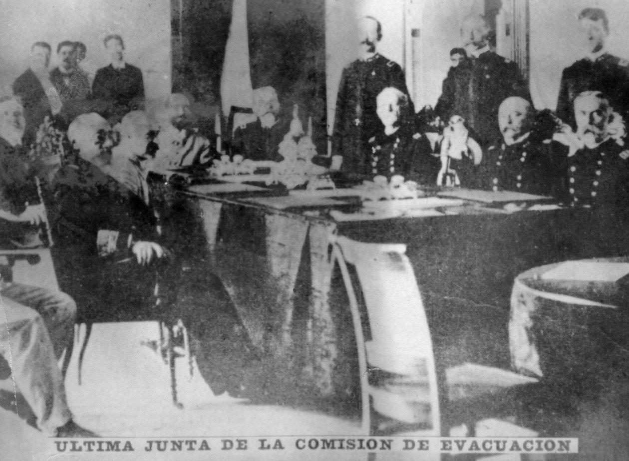 Poslední zasedání evakuační komise, 1898, 20. léta 20. století od Unbekannt