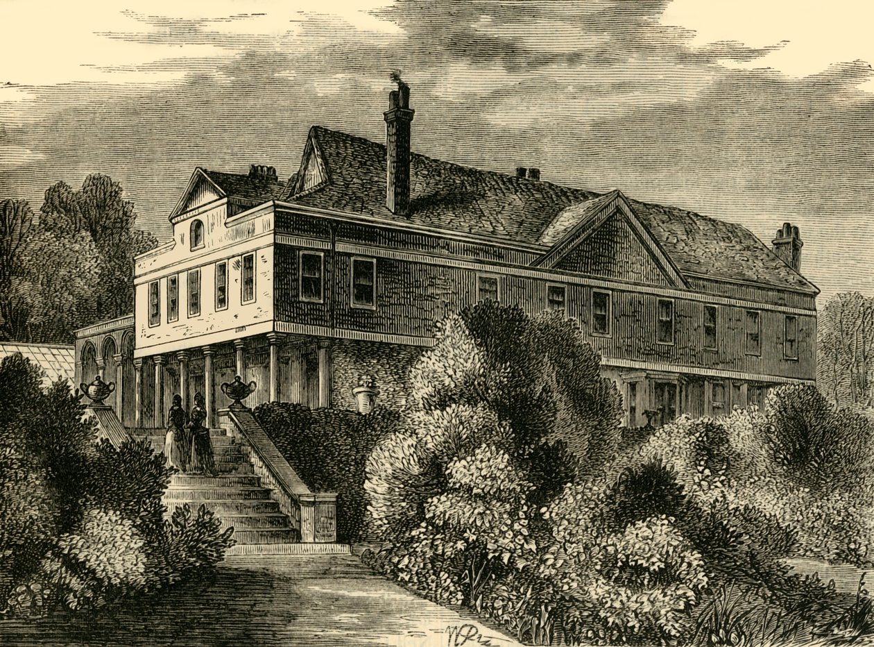 Lauderdale House, v roce 1820, c1876. od Unbekannt