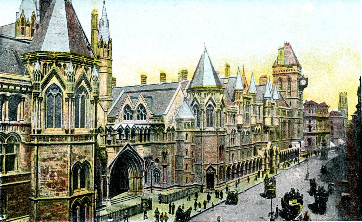 Law Courts, Londýn, 20. století od Unbekannt