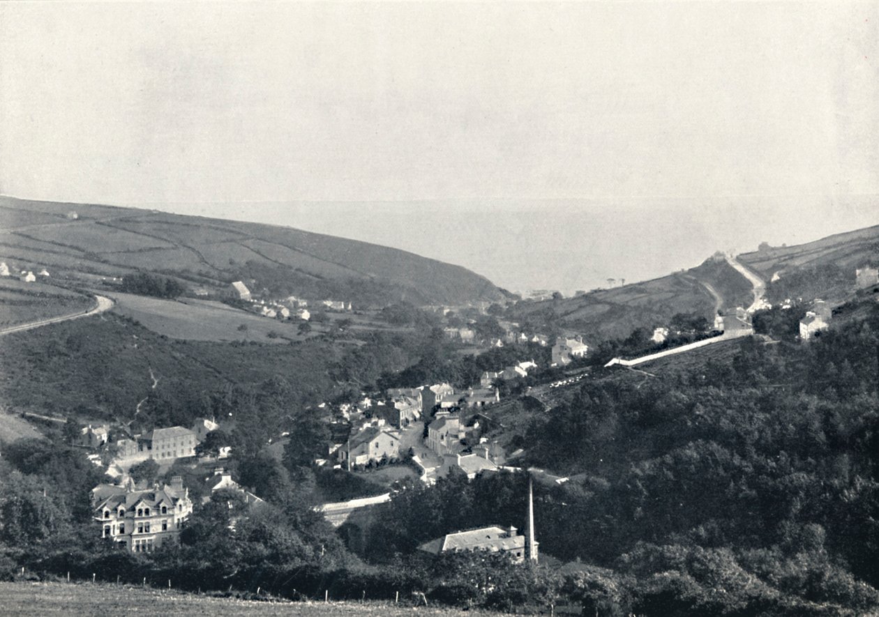 Laxey - Celkový pohled, 1895 od Unbekannt