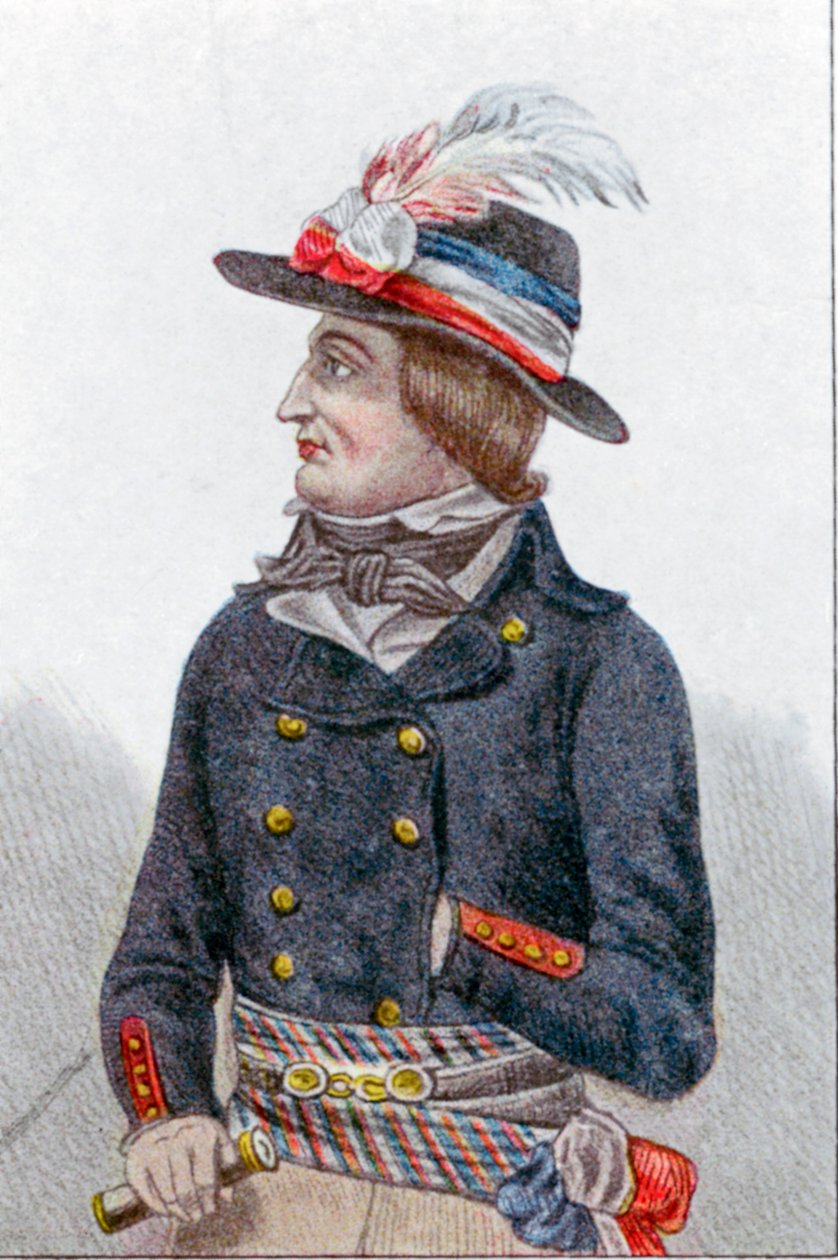 Lazare Nicolas Marguerite Carnot, francouzský revolucionář od Unbekannt