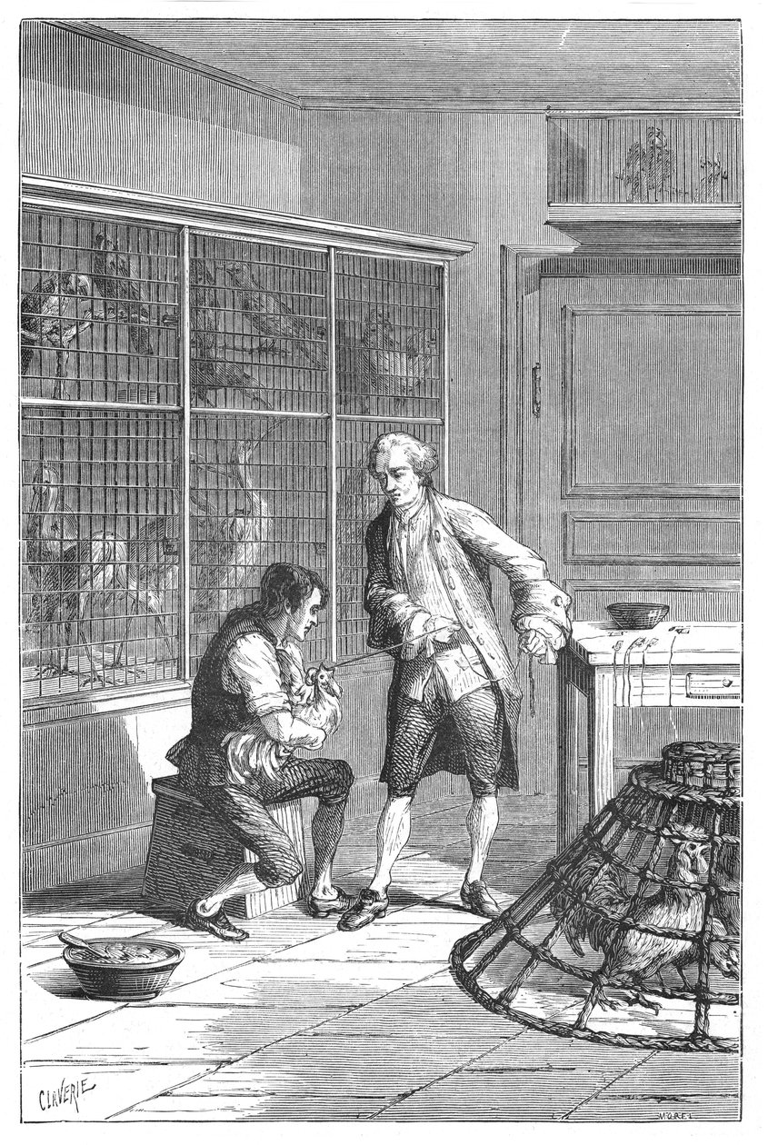 Lazaro Spallanzani, italský přírodovědec a biolog 18. století, 1874 od Unbekannt