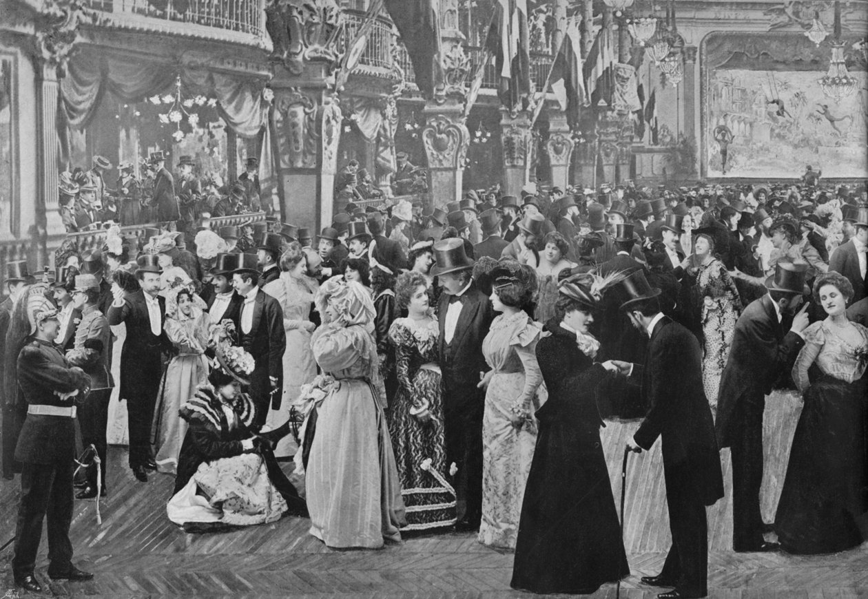 Pařížské kasino, 1900 od Unbekannt