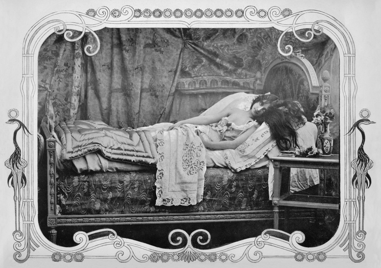 Poslední sen, 1900 od Unbekannt