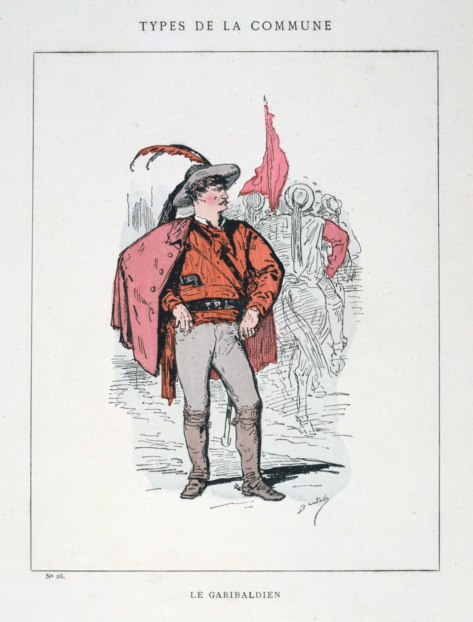 Garibaldian, Pařížská komuna, 1871. od Unbekannt