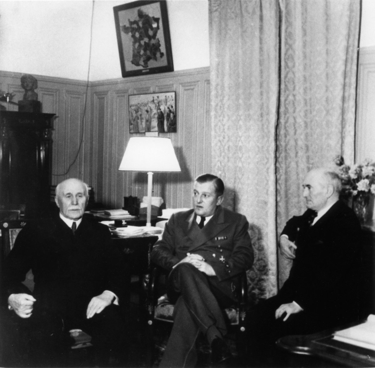 Vůdci Vichy Francie, c1941-1942 od Unbekannt