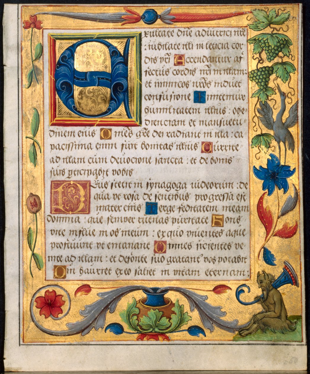 List ze žaltáře a modlitební knihy, c. 1524. od Unbekannt