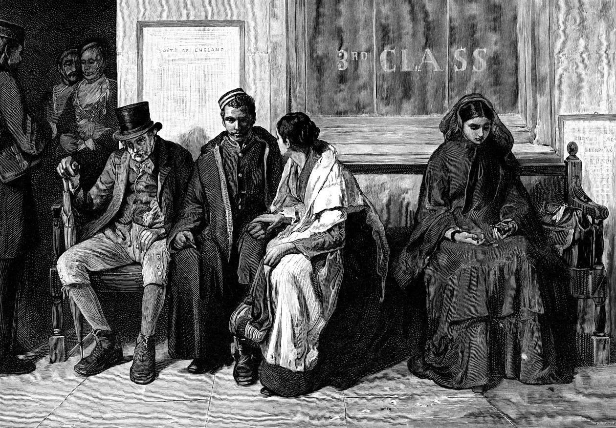 Odcházení z domova, 1882 od Unbekannt