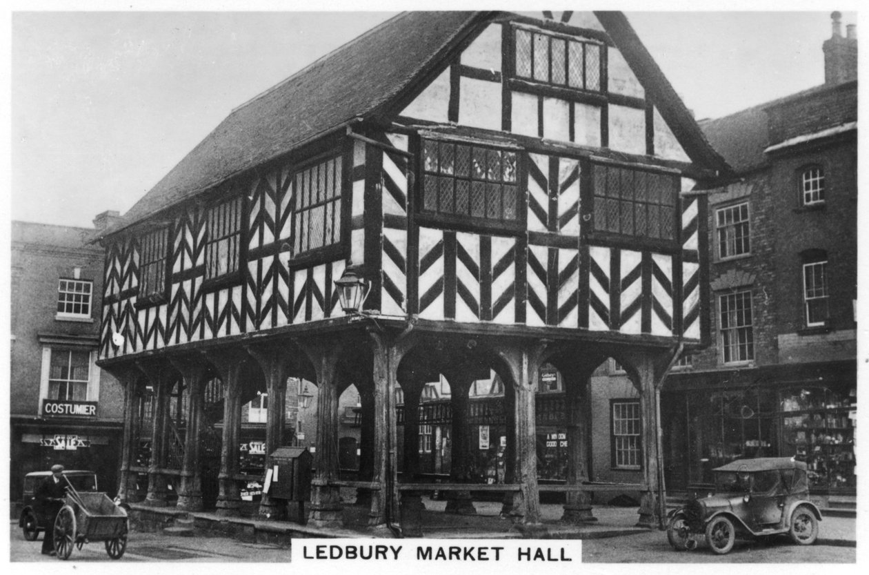 Ledbury Market Hall, Herefordshire, 1937 od Unbekannt