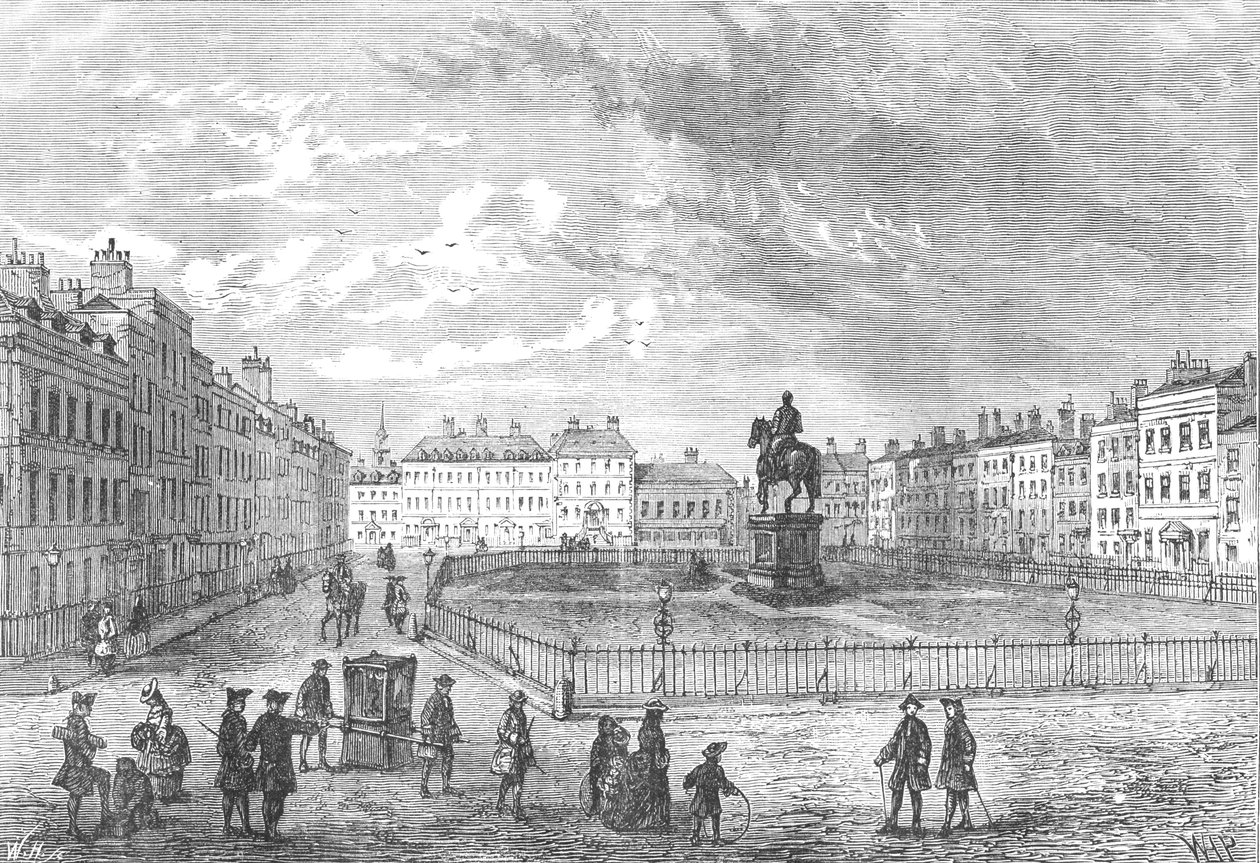 Leicester Square, c1750 1897 od Unbekannt