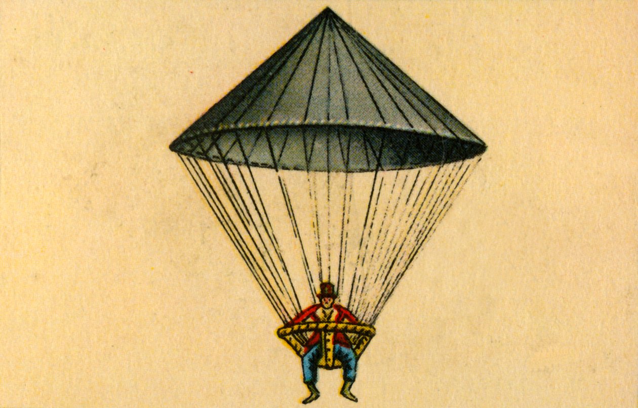 Lenormandův padák, 1783, 1932. od Unbekannt