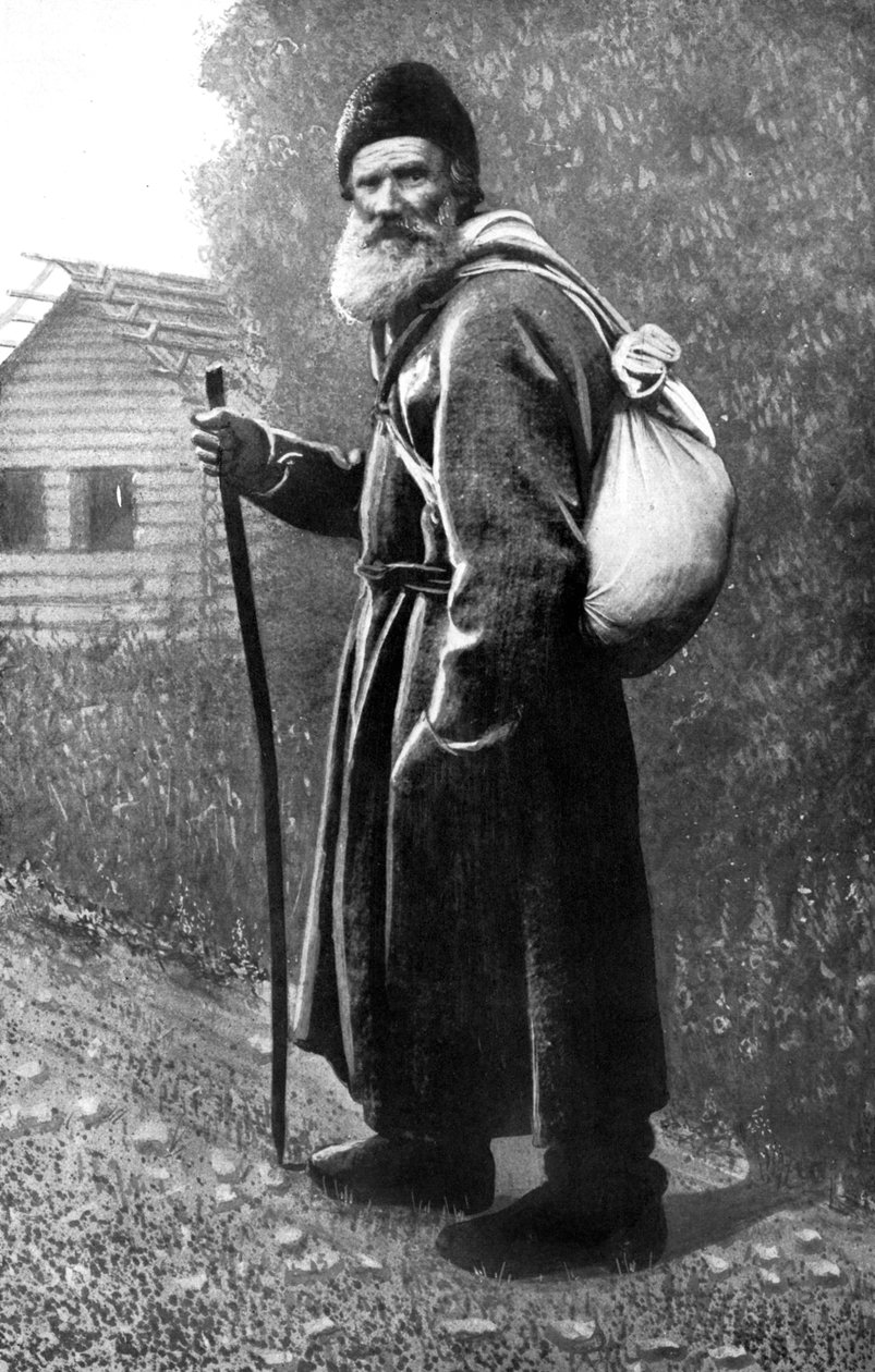 Lev Tolstoj 1828-1910, ruský spisovatel a filozof, 1926 od Unbekannt