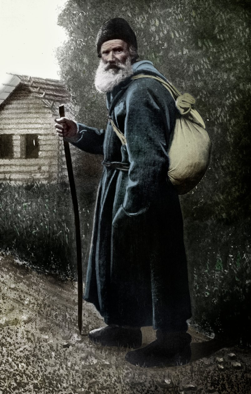 Lev Tolstoj 1828-1910, ruský spisovatel a filozof, 1926 od Unbekannt