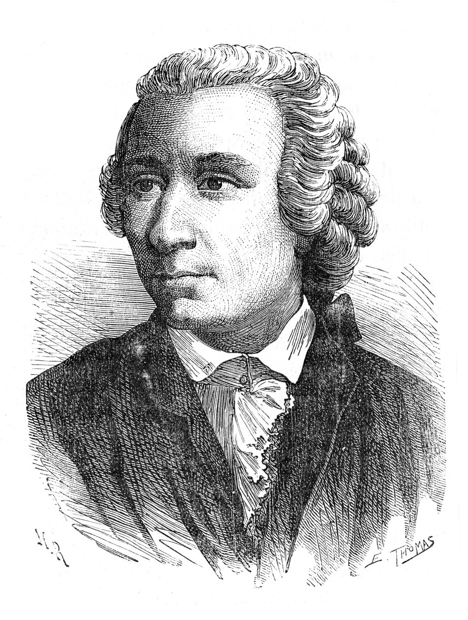 Leonhard Euler, švýcarský matematik 18. století, 1874 od Unbekannt