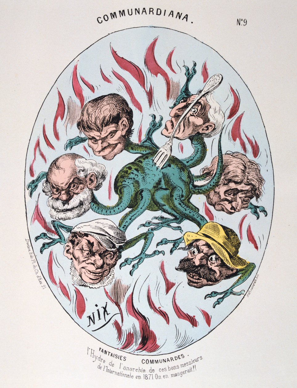 Les Beaux Jours de la Commune, 1871 od Unbekannt