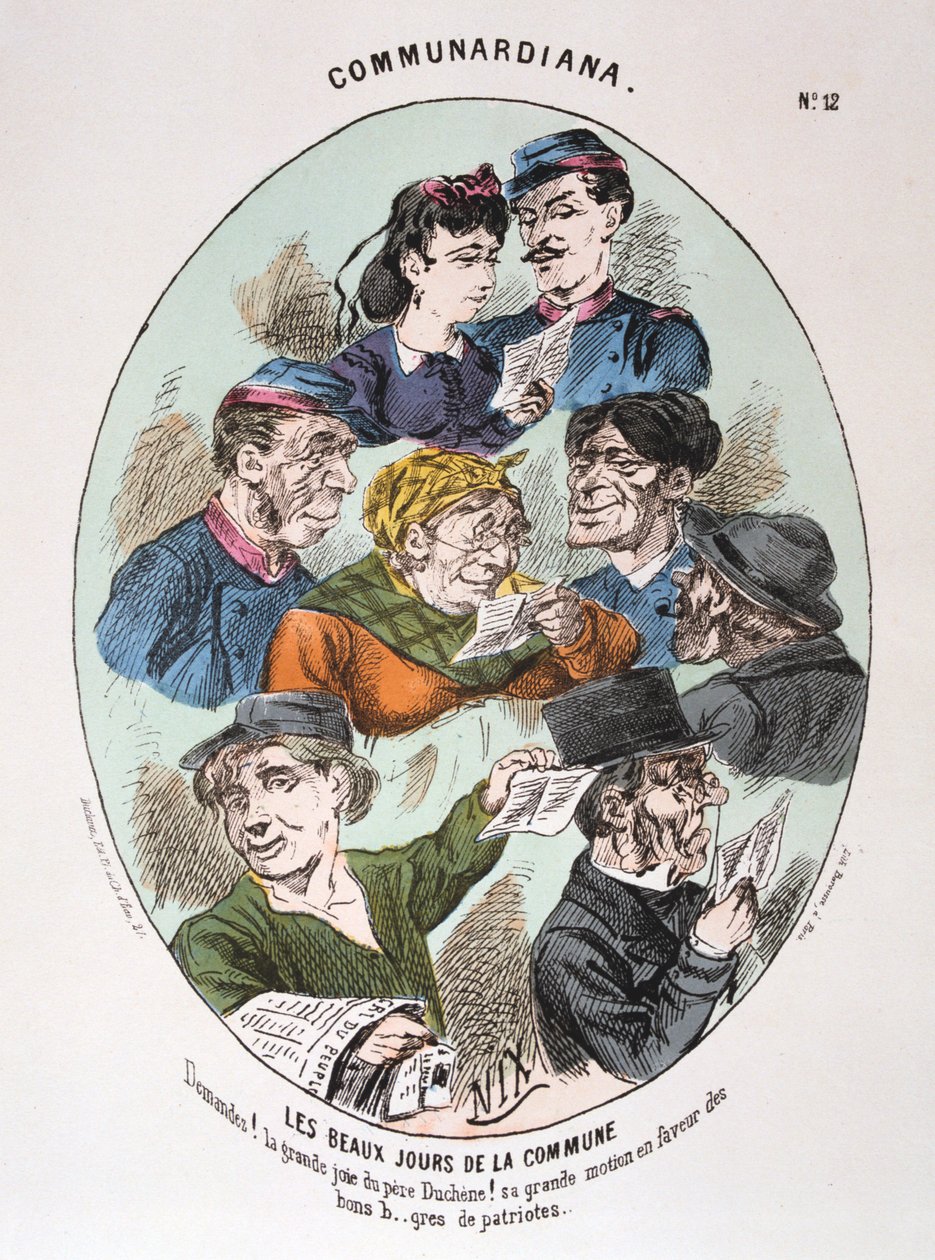 Les Beaux Jours de la Commune, 1871 od Unbekannt