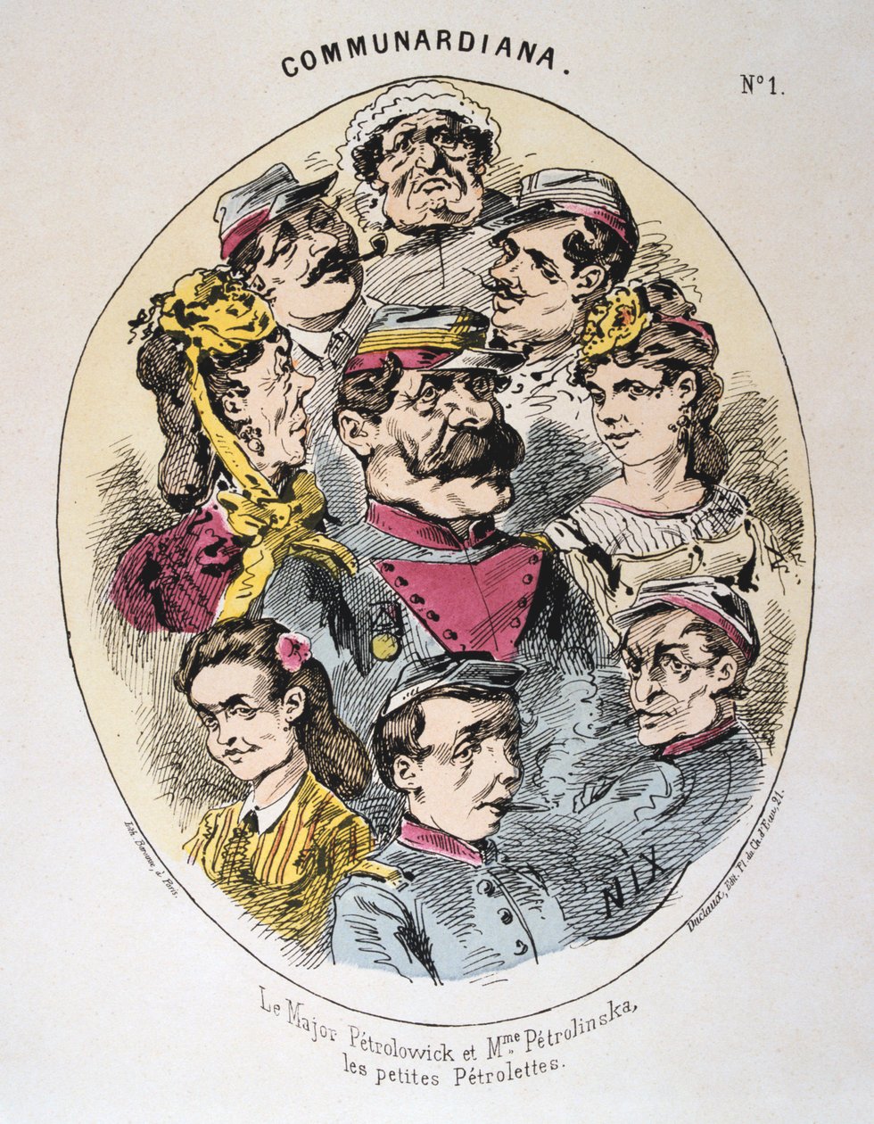 Krásné dny obce, 1871 od Unbekannt