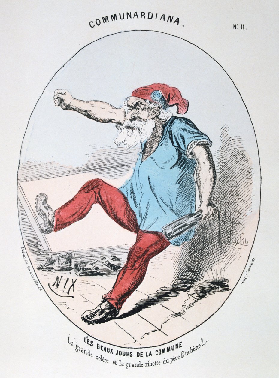 Krásné dny obce, 1871 od Unbekannt