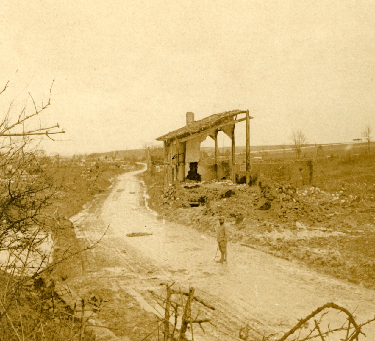Les Hurlus, severní Francie, c1914-c1918 od Unbekannt