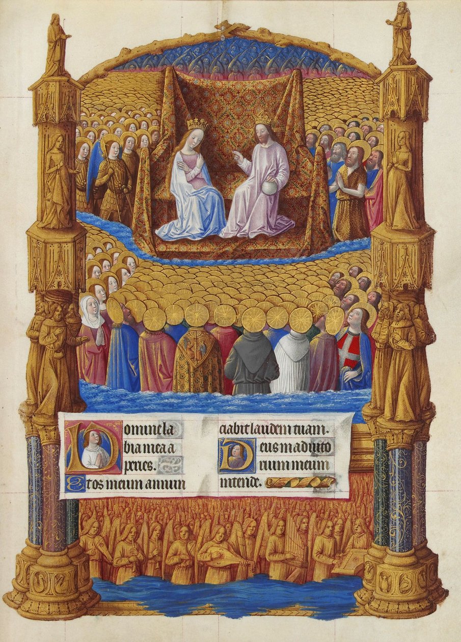 Les Très Riches Heures du Duc de Berry, Folio 126r - Ráj od Unbekannt